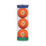 3 Ball Clear Tube with Wilson Duosoft Golf Balls Imprinted with Logo (Q428222)