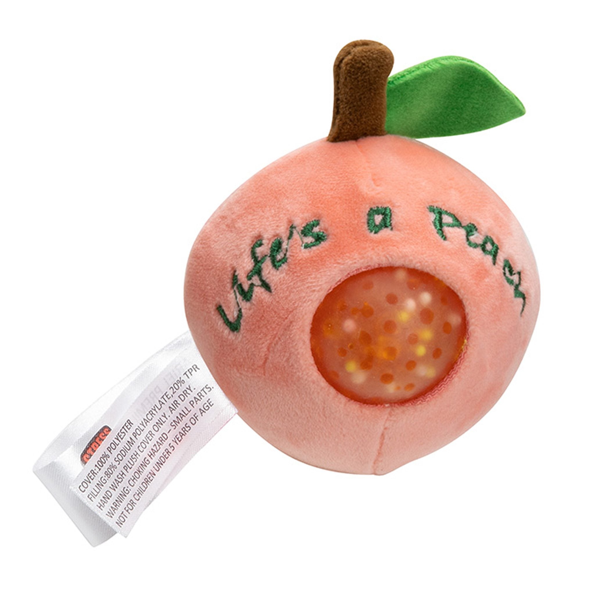 Stress Buster™ Peach Stress Reliever (Q432022)