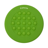 Push Pop Stress Reliever Flying Disc Imprinted with Logo (Q434522)