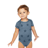 Code Five Infant Star Print Bodysuit Imprinted with Logo (Q442332)