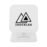 Wireless Charging Pad Phone Stand 2.0 Imprinted with Logo (Q447122)