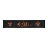 4.5 x 20 Inch Heavy Duty Vinyl Bar Counter Rail Mat Imprinted with Logo (Q447922)