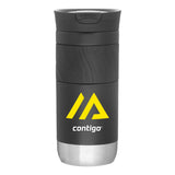 Contigo Byron 2.0 - 16 Oz Matte Black Tumbler Imprinted with Logo (Q449111)