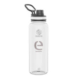 40 Oz. Takeya Tritan Water Bottle - Clear Imprinted with Logo (Q451622)