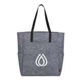 The Goods Recycled Felt Meeting Tote Imprinted with Logo (Q454922)