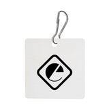 Acrylic Zipper Pull - Square Imprinted with Logo (Q455122)