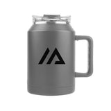 50 Oz. Double Wall Steel Mega Mug Imprinted with Logo (Q461022)