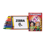 8 Pack Crayon Kraft Box with Logo (Q462122)