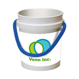 5 Gallon Custom Rope Handle Bucket Imprinted with Logo (Q468222)