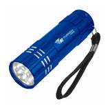 Aluminum LED Flashlight with Strap (3.50