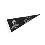 12 x 30 Inch Pennant Imprinted with Logo (Q470822)