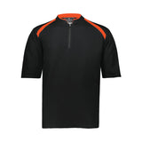 Holloway Men's Clubhouse Short Sleeve Quarter-Zip Pullover Imprinted with Logo (Q477222)