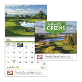 Fairways & Greens - Spiral Calendar Imprinted with Logo (Q485722)