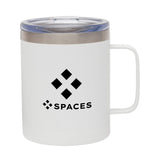 14 Oz. Camper Vacuum Mug Imprinted with Logo (Q490622)