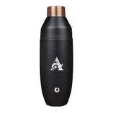 24 Oz. Snowfox Cocktail Shaker - Black Imprinted with Logo (Q499522)