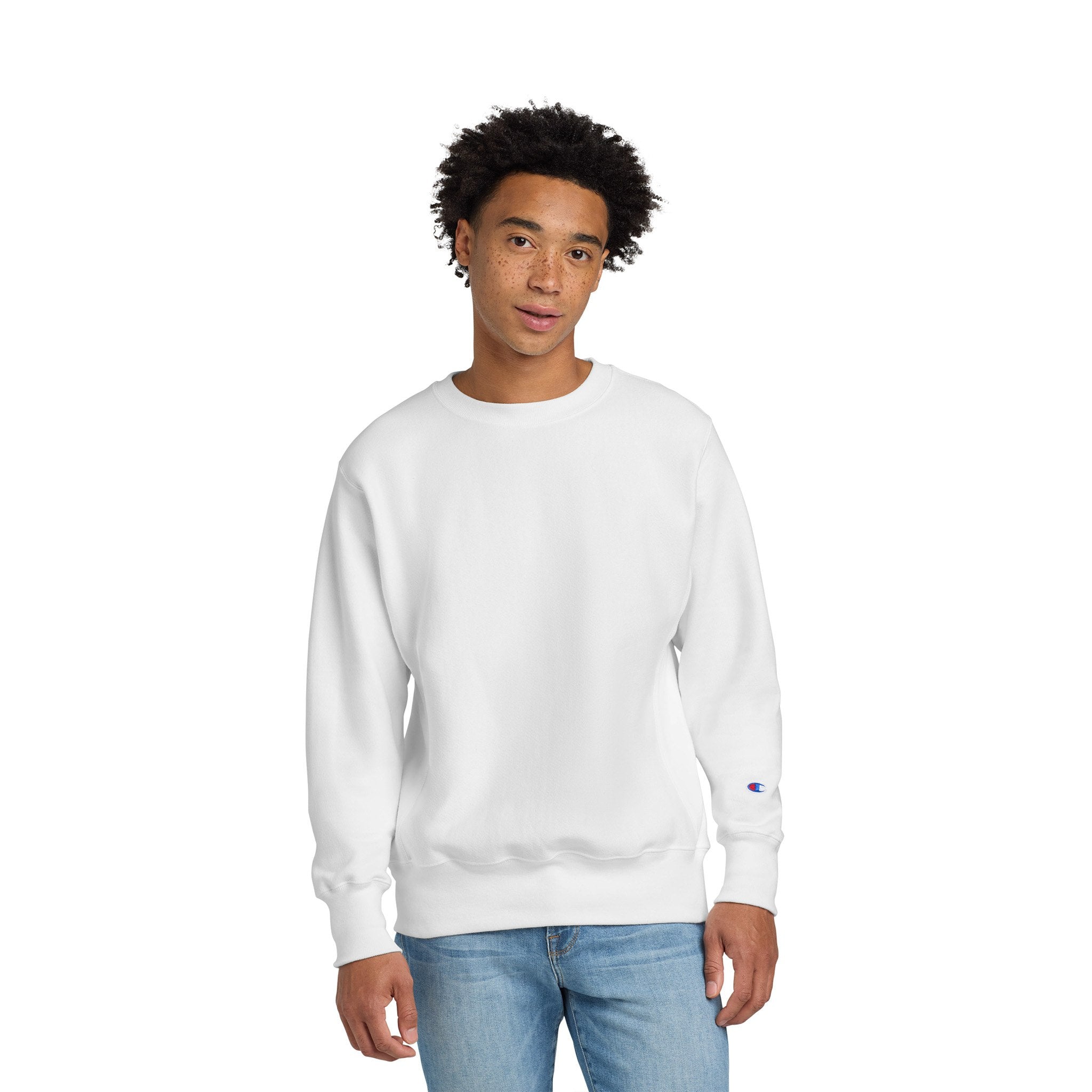 Champion® Reverse Weave® Crewneck Sweatshirt (Q503332)
