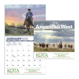 American West By Tim Cox Calendar Imprinted with Logo (Q504722)
