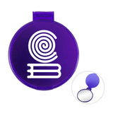 Round Compact Mirror with Logo (Q507611)
