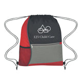 Color Block Sports Pack Imprinted with Logo (Q5138)