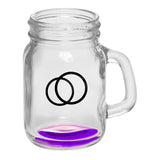 4.5 Oz. Handcrafted Mason Jar Sampler Glass Imprinted with Logo (Q515022)