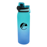 30 Oz. Halcyon® Ombre Sport Bottle - Silkscreen Imprinted with Logo (Q517022)