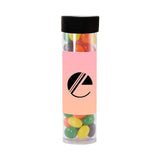 Gourmet Plastic Tube Jelly Beans (Large) Imprinted with Logo (Q523222)