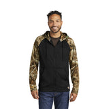 Russell Outdoors™ Realtree® Performance Colorblock Full-Zip Hoodie Imprinted with Logo (Q525332)