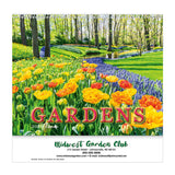 Gardens Wall Calendars - Spiral Imprinted with Logo (Q532011)