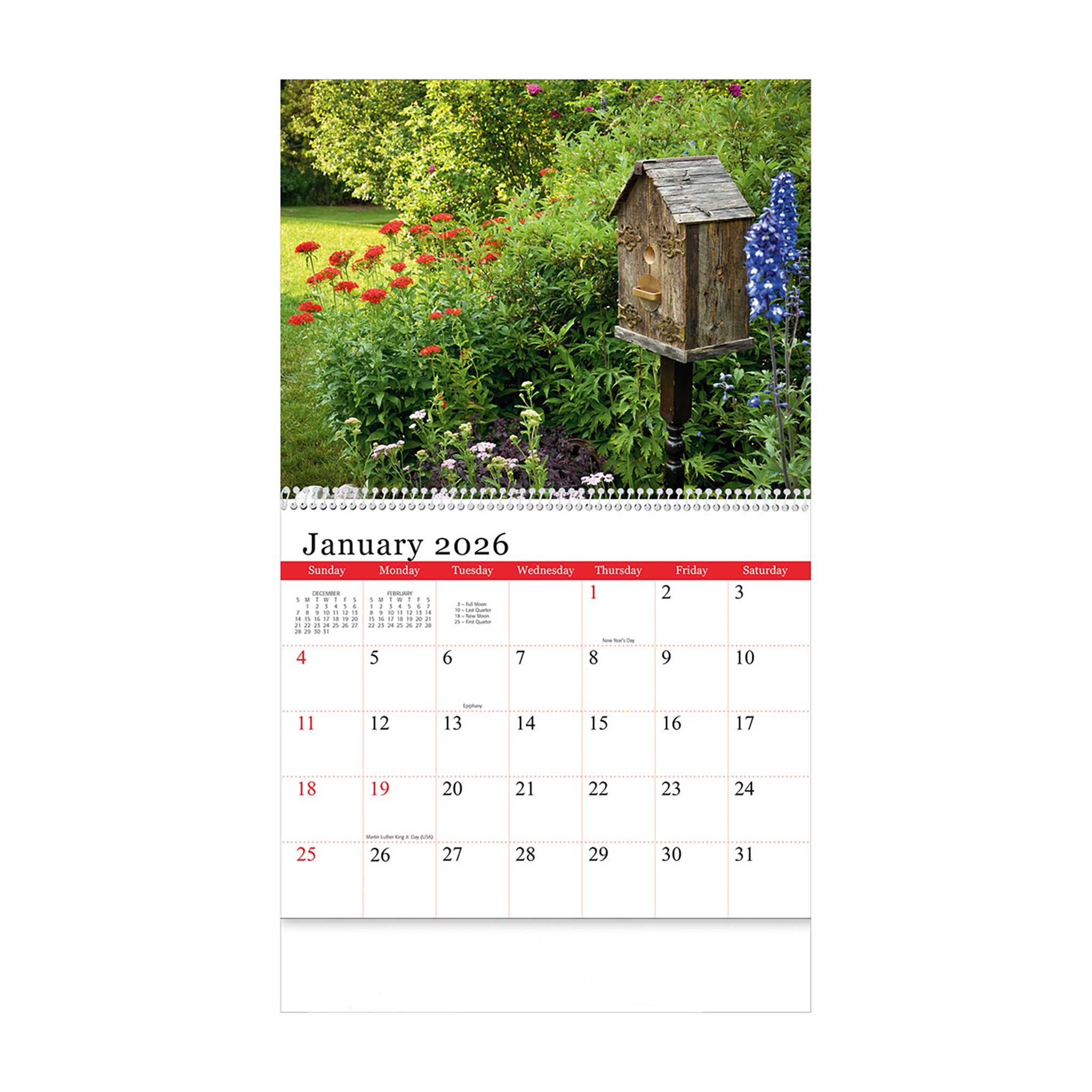 Gardens Wall Calendars - Spiral (Q532011)
