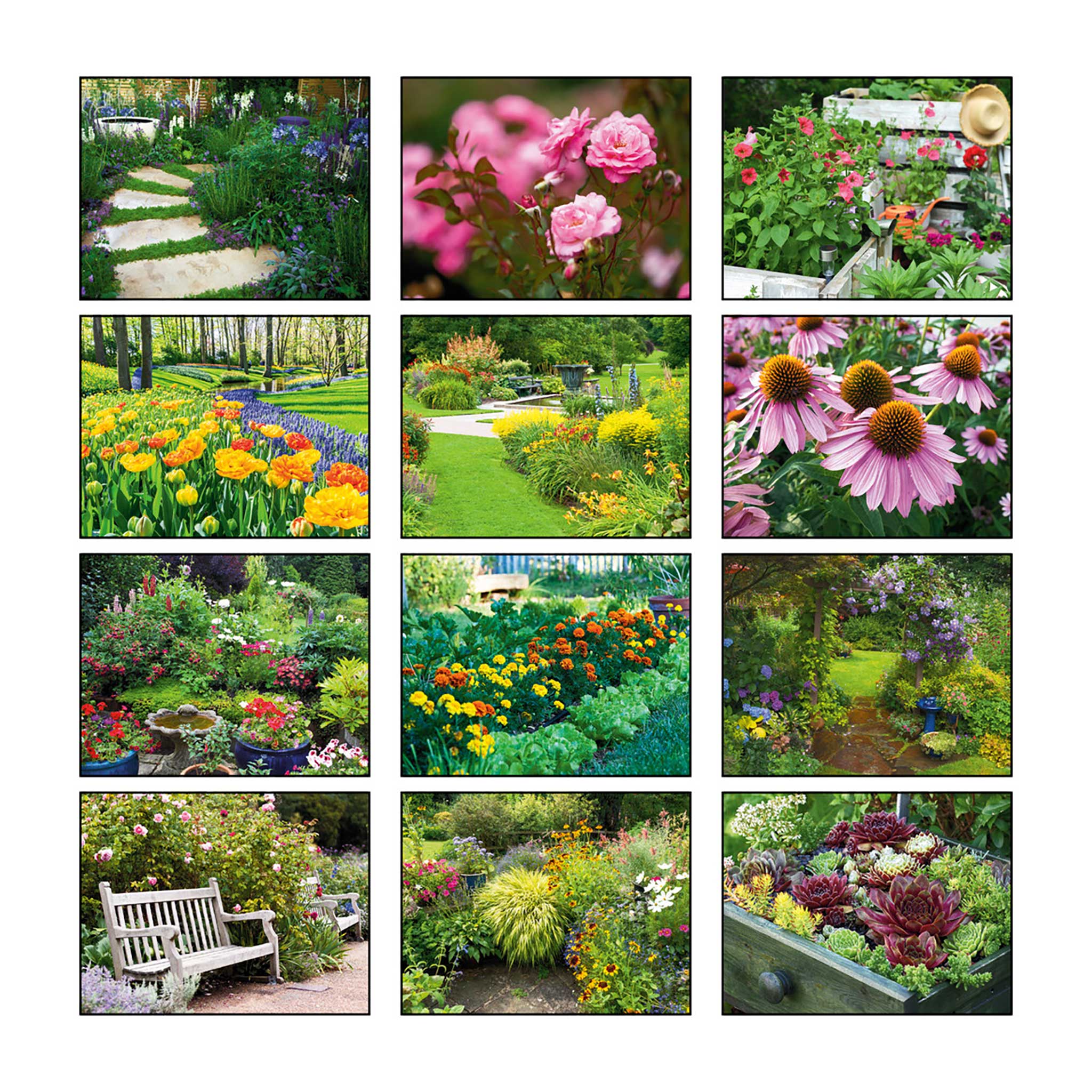 Gardens Wall Calendars - Spiral (Q532011)