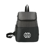 Grid Sling 12 Can Cooler Imprinted with Logo (Q535622)