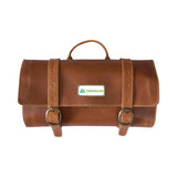 Buffalo Mountain Leather Travel Kit Bag Imprinted with Logo (Q536222)
