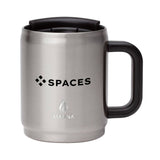 14 Oz. Manna™ Boulder Stainless Steel Camping Mug Imprinted with Logo (Q539322)