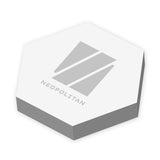 Post-it® Printed Notes Cubes - Hexagon Slim Cube Imprinted with Logo (Q541332)