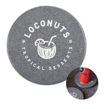 Relic Diatomite Coaster: Single Imprinted with Logo (Q548822)