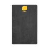 Large Rectangle Chalkboard Adhesive Imprinted with Logo (Q549222)