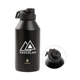 Manna™ 64 Oz. Convoy Double Wall Steel Bottle Imprinted with Logo (Q550622)