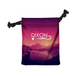 5 W x 6 H Inch Canvas Drawstring Bag Imprinted with Logo (Q550822)