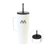 CORKCICLE® 30 Oz. XL Cold Cup - White Imprinted with Logo (Q552922)