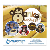 Monkey Business Calendar Imprinted with Logo (Q554722)