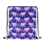 210D Drawstring Bag Imprinted with Logo (Q558822)