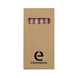 Six Color Wooden Pencil Set In Box Imprinted with Logo (Q559222)