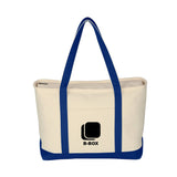 Large Heavy Cotton Canvas Tote (24 oz) Imprinted with Logo (Q559311)