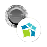 1.5 Inch Full Color Pin Back Button Imprinted with Logo (Q560122)
