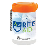 Tek-Wipes Antibacterial Wet Wipes - 30 Pcs Wipes Imprinted with Logo (Q563911)