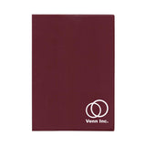 7 x 10 Standard Vinyl Cover Academic Imprinted with Logo (Q568222)