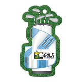 Golf Bag Shaped Luggage Tag Imprinted with Logo (Q569322)