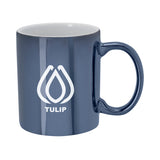 12 Oz Iridescent Ceramic Mugs Imprinted with Logo (Q571911)