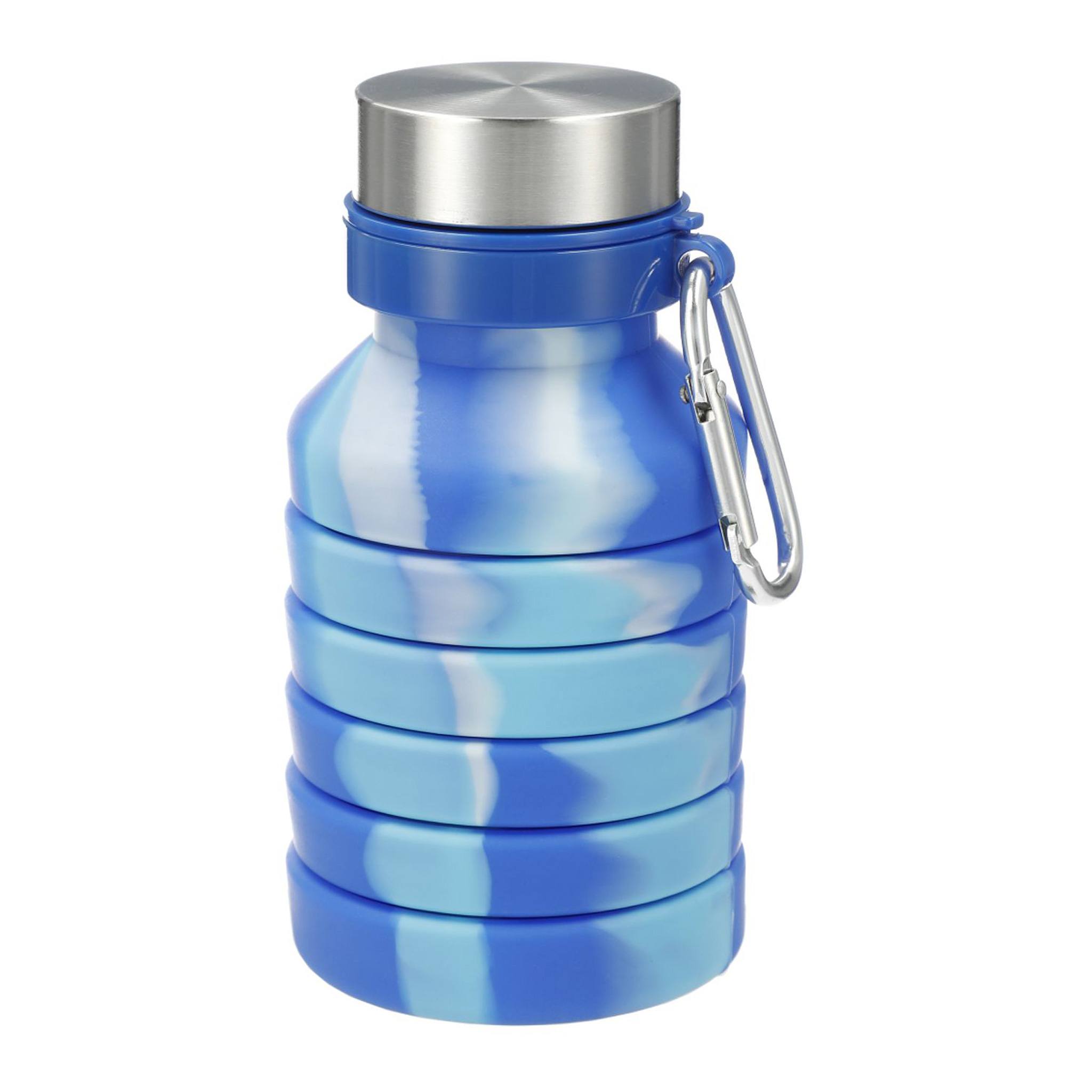 18oz Zigoo Silicone Collapsible Tie Dye Bottle (Q577111)