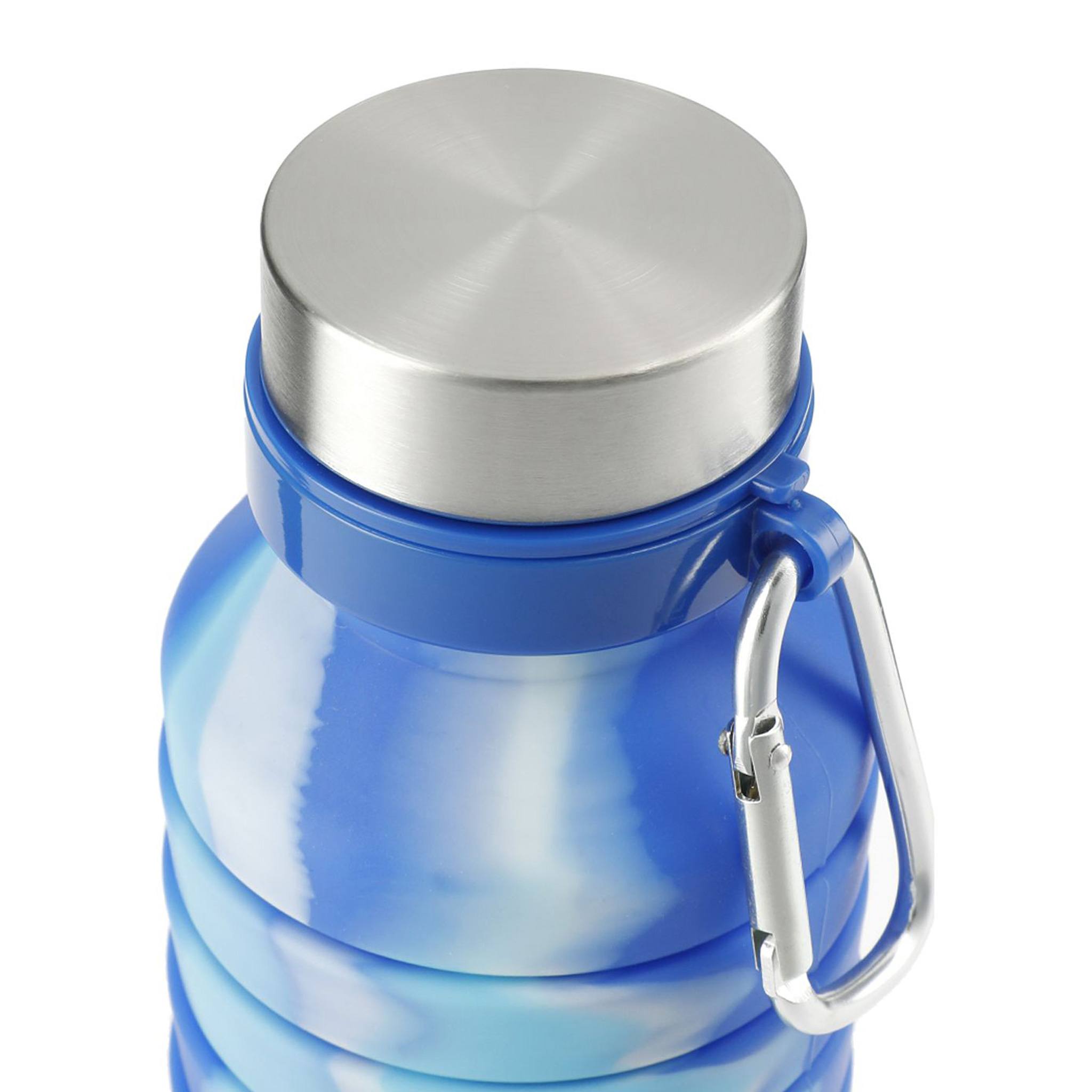 18oz Zigoo Silicone Collapsible Tie Dye Bottle (Q577111)